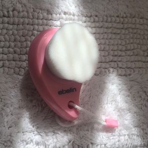 Ebelin cleansing brush sensitive skin pink new